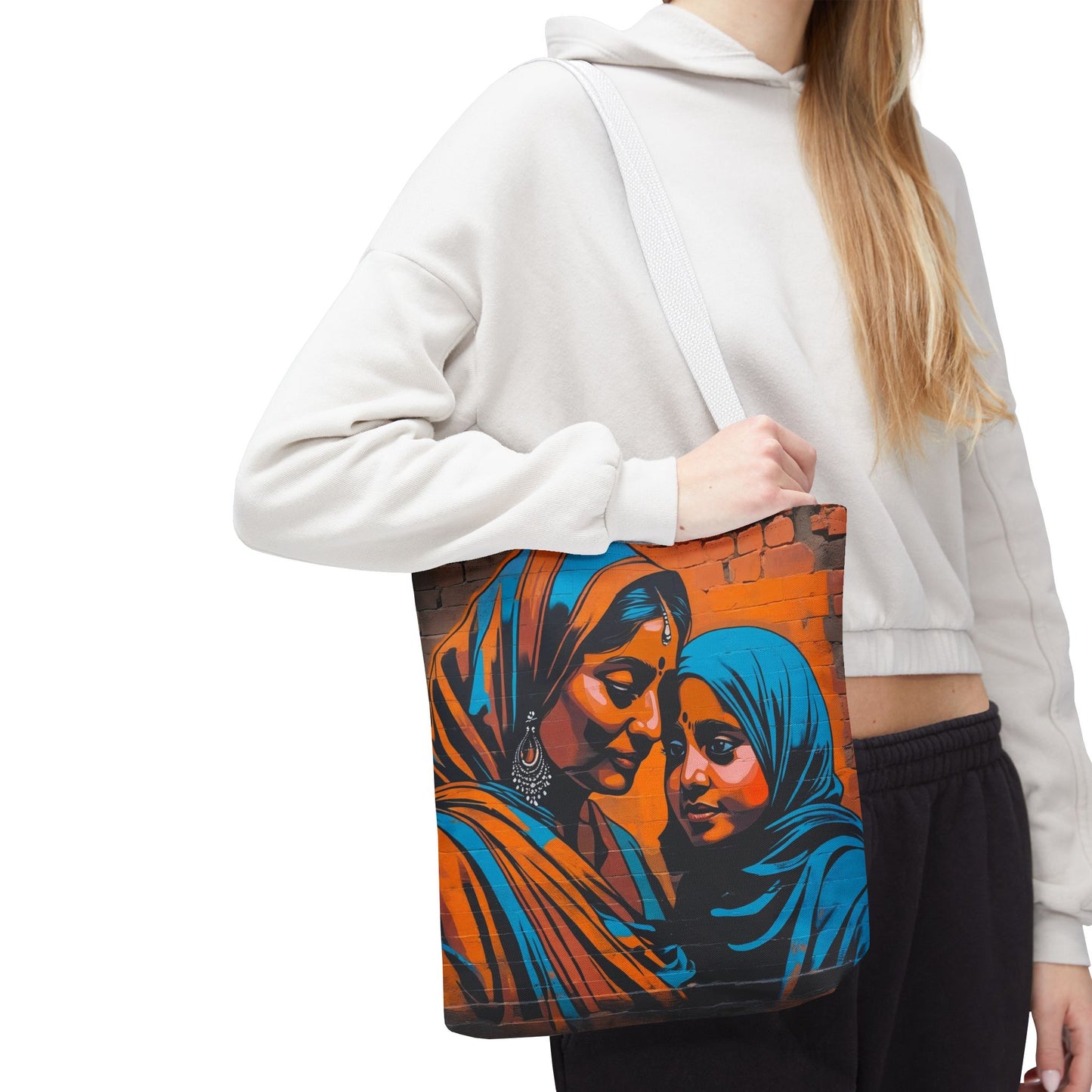Artistic Surge - Eco-Friendly Canvas Tote Bag - TENDERNESS