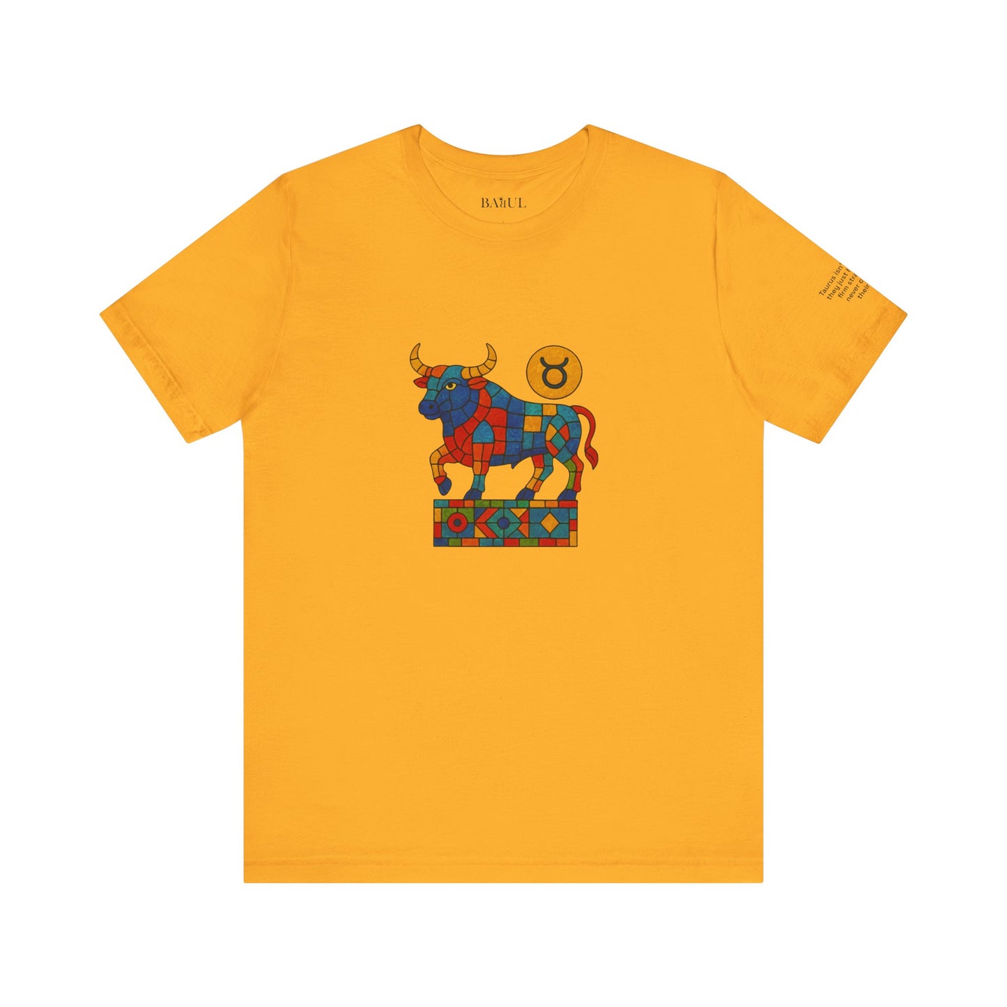 TAURUS - T-shirt, The Zodiac in Colors