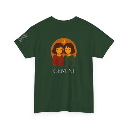 GEMINI - Dreamy Zodiac T-Shirts – The Magic of the Stars in Ghibli Style