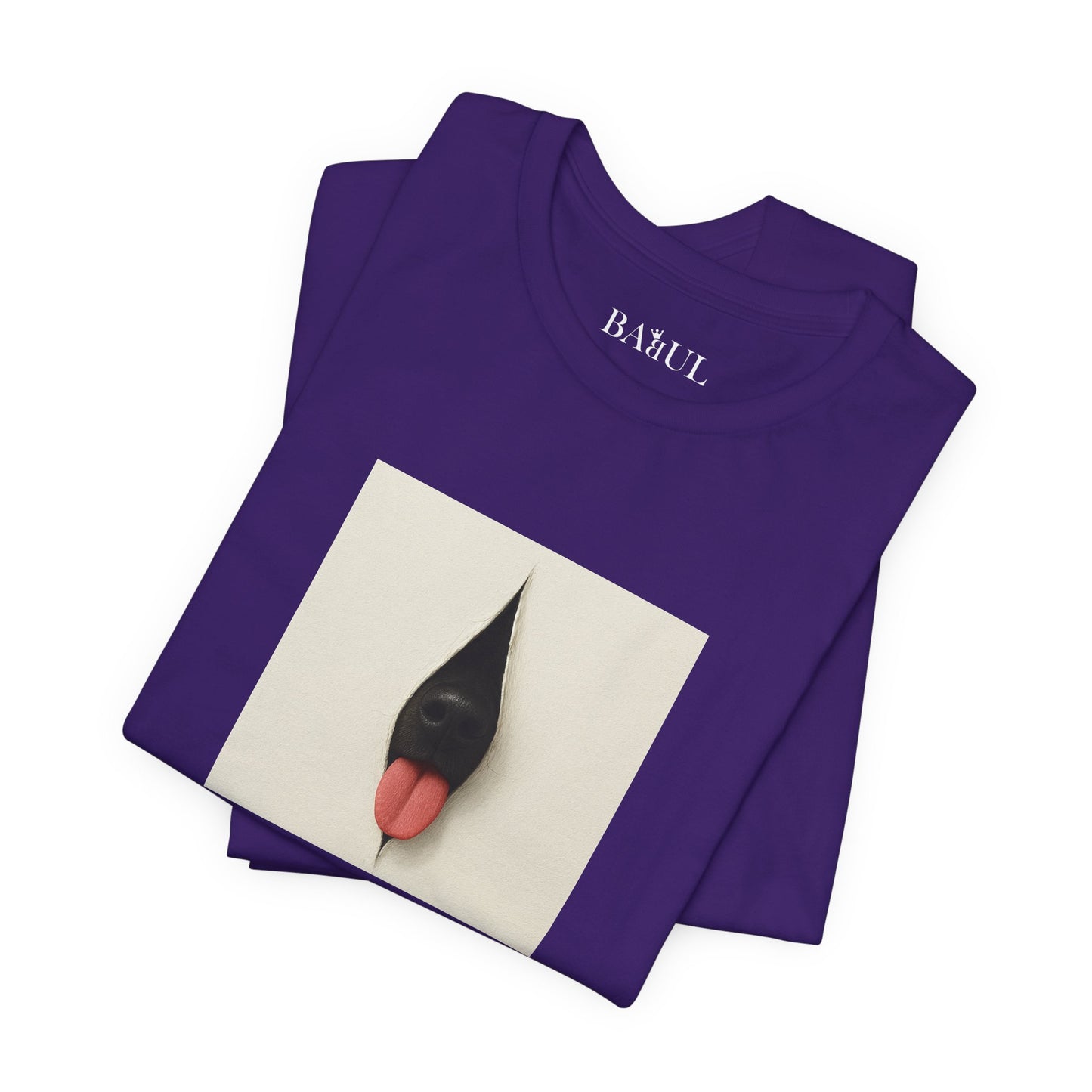 DOGART Unisex Jersey Dog T-Shirt - FONTANA - Iconic Painting Reimagined with Dogs