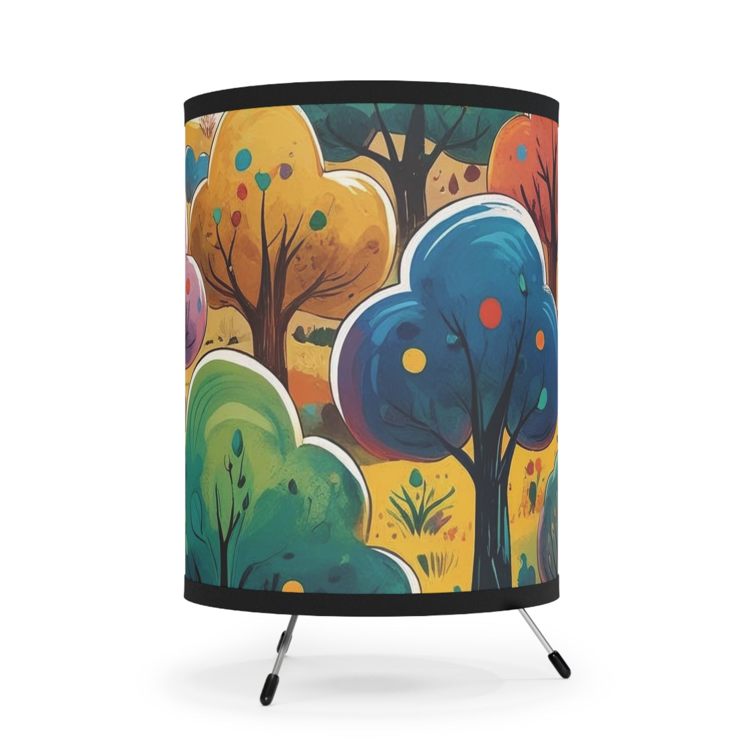 ENCHANTED LIGHTS. Dream Worlds in Your Room. Calming Tripod Lamp. WOODS