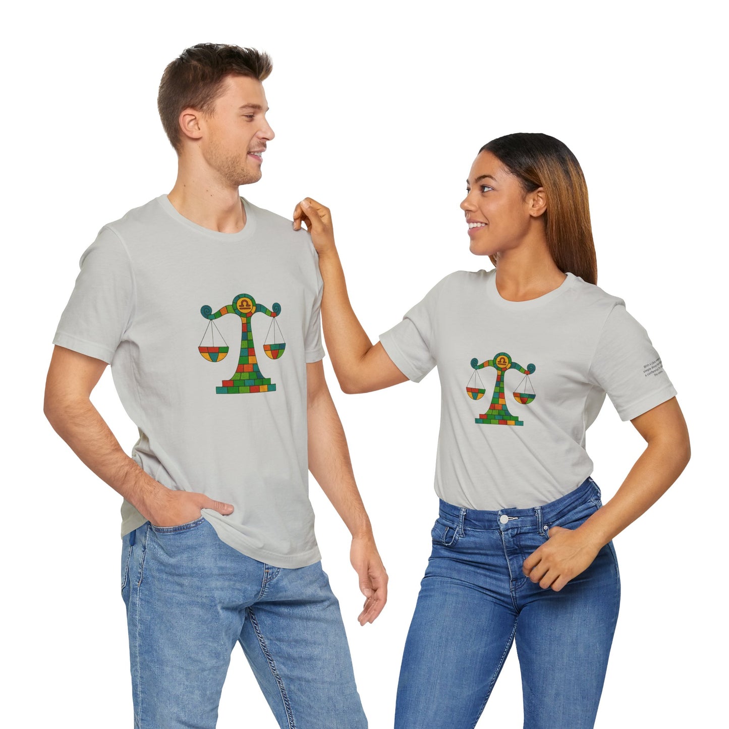 LIBRA - T-shirt, The Zodiac in Colors