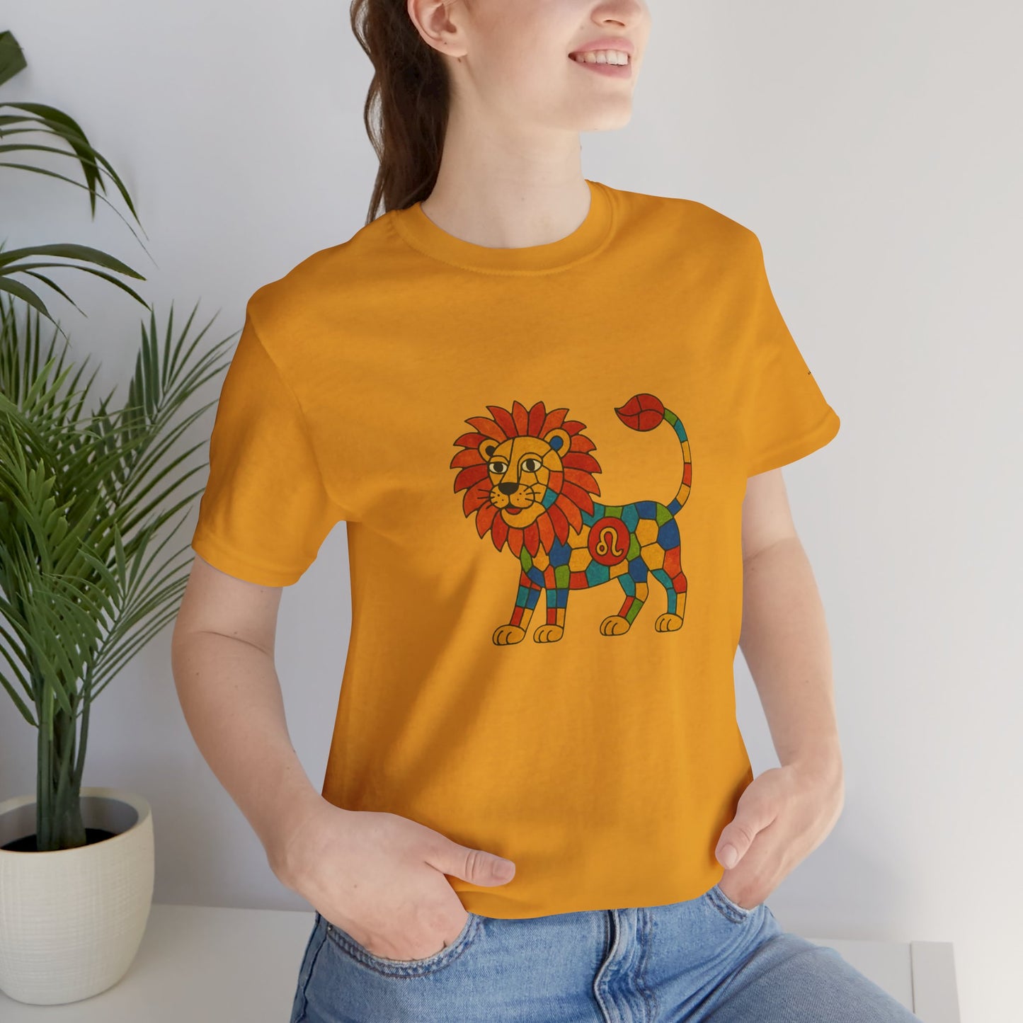 LEO - T-shirt, The Zodiac in Colors
