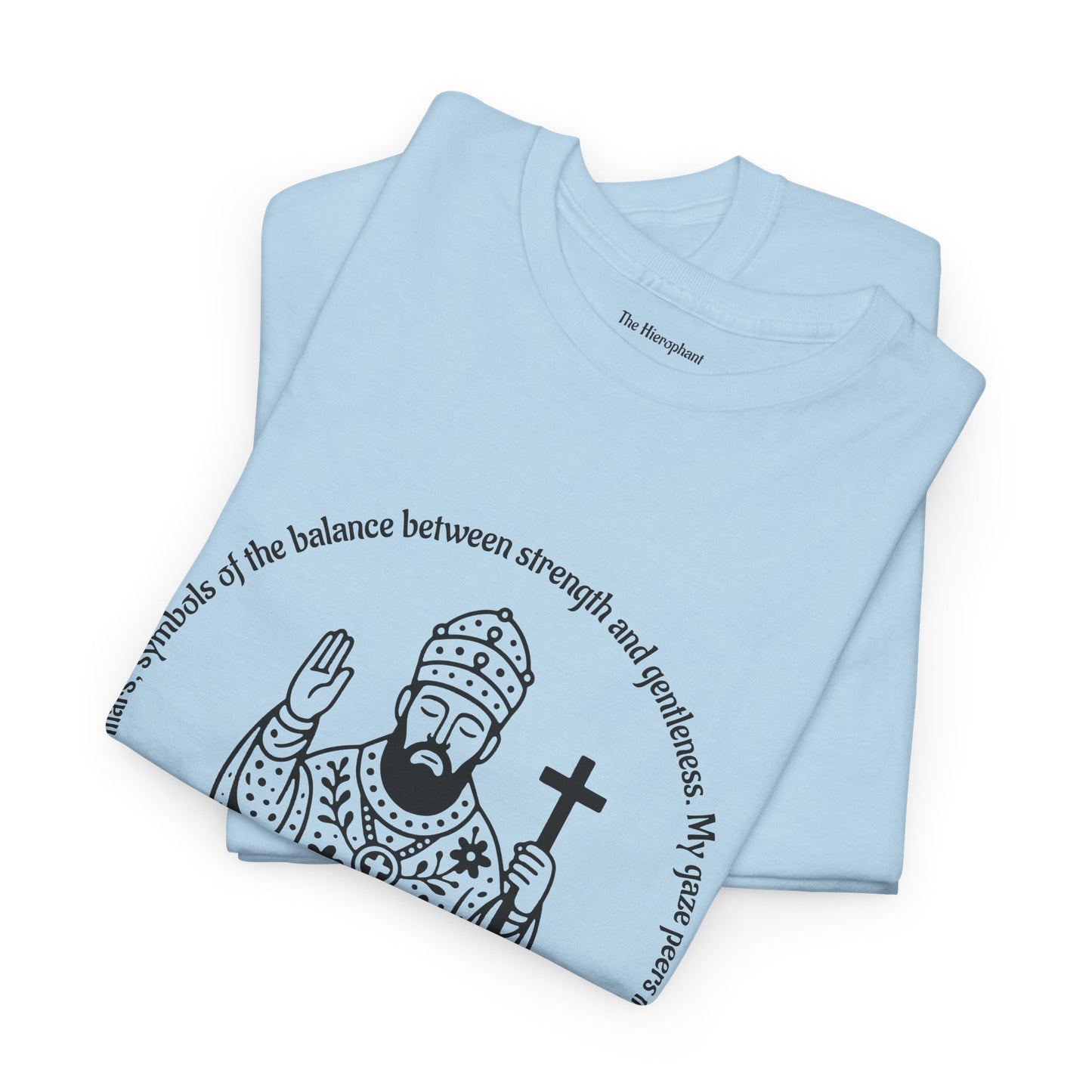 The Hierophant - ArcanaPop T-Shirt – Where Tarot Magic Meets Pop Art