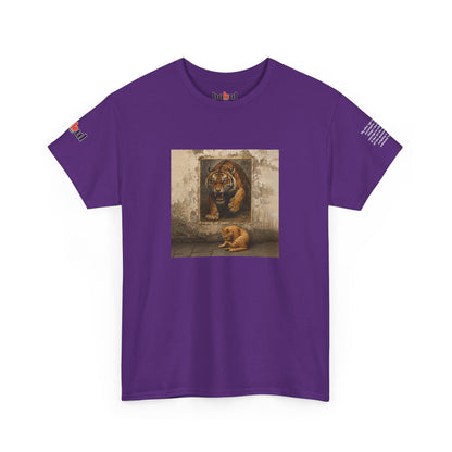 Rebel Graphic Tee - Unisex Heavy Cotton T-Shirt for the Wild at Heart. Rebel Tees, Born to Be Worn