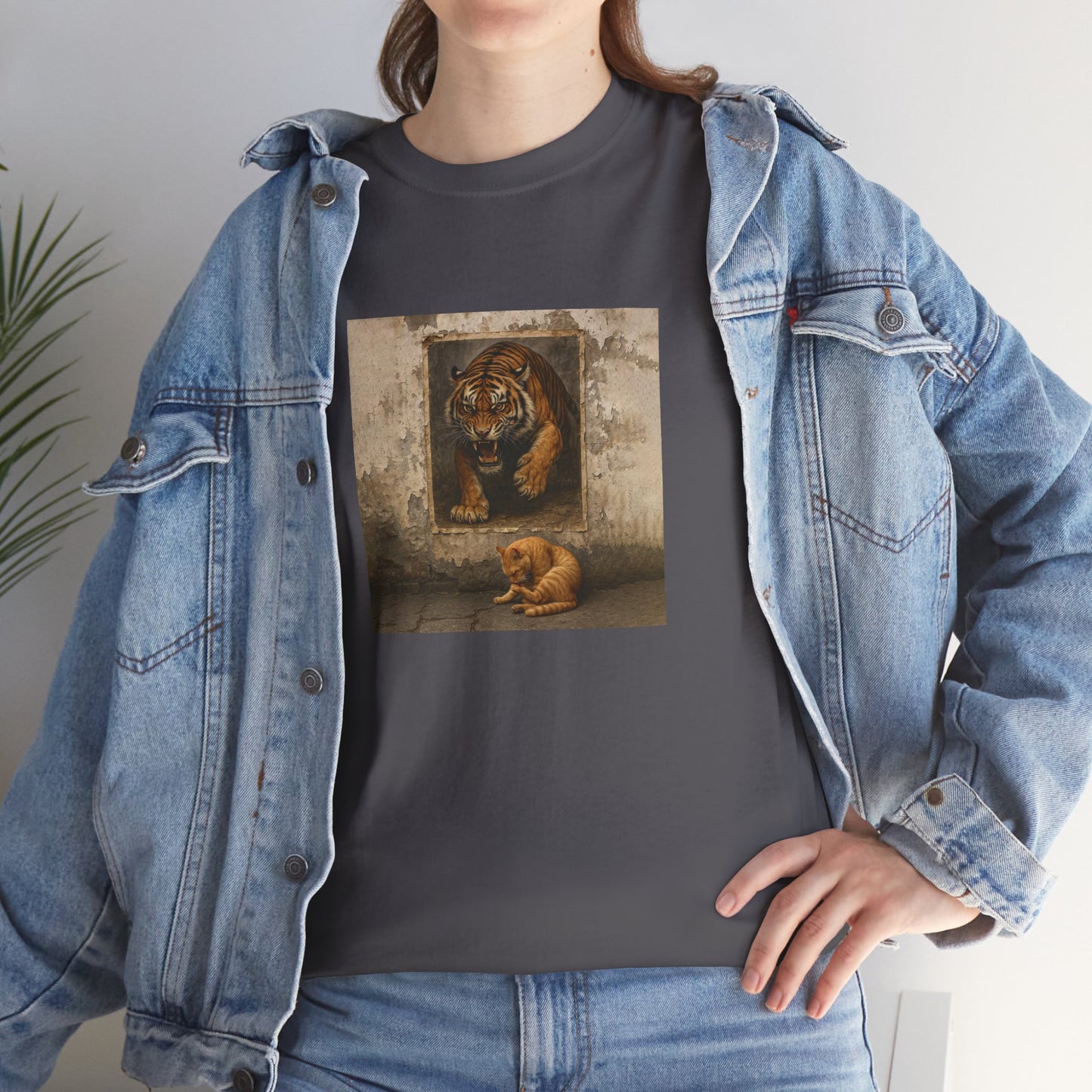 Rebel Graphic Tee - Unisex Heavy Cotton T-Shirt for the Wild at Heart. Rebel Tees, Born to Be Worn