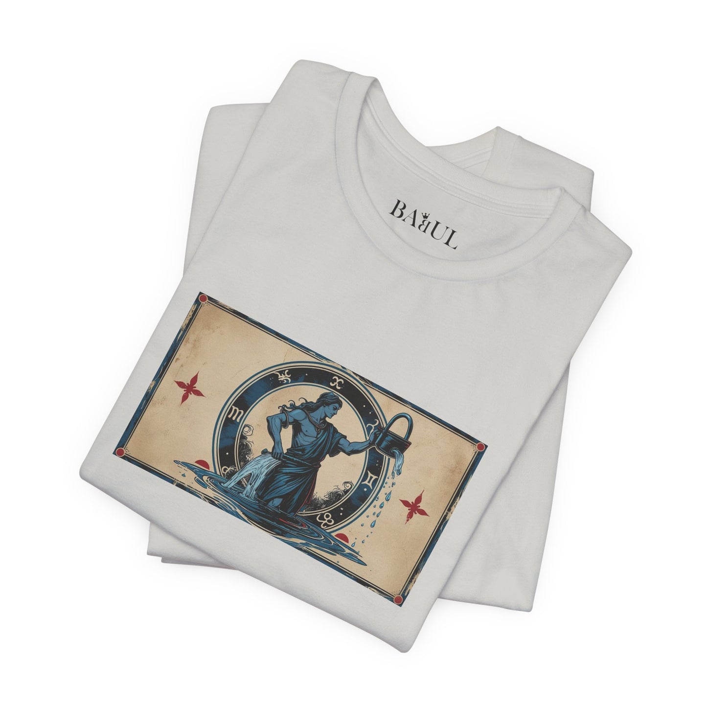 Acquario - Maglietta con lo Zodiaco Gotico. Lo Zodiaco nell'ombra