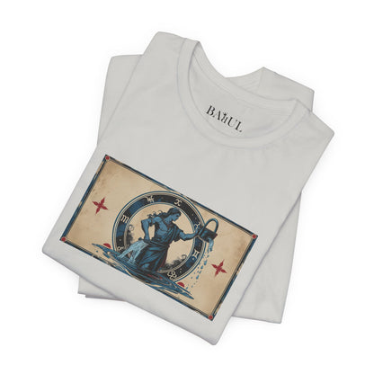 Acquario - Maglietta con lo Zodiaco Gotico. Lo Zodiaco nell'ombra