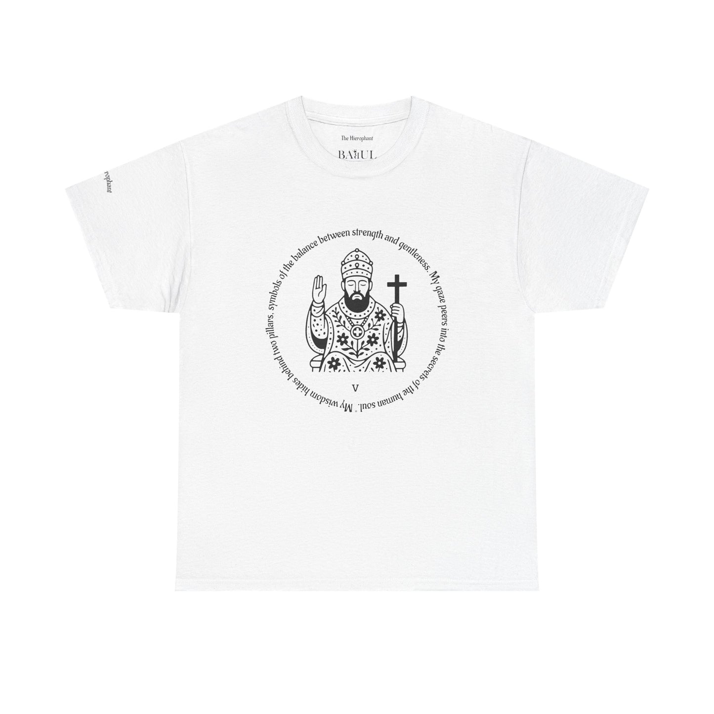 The Hierophant - ArcanaPop T-Shirt – Where Tarot Magic Meets Pop Art