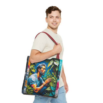 Artistic Surge - Eco-Friendly Canvas Tote Bag - LOVE FOR NATURE