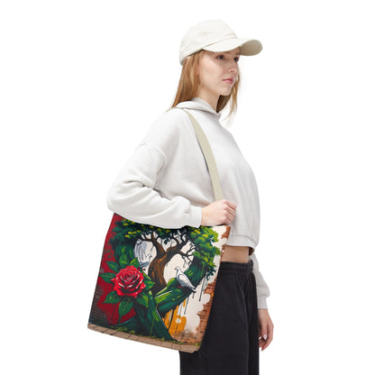 Artistic Surge - Eco-Friendly Canvas Tote Bag - ROSE