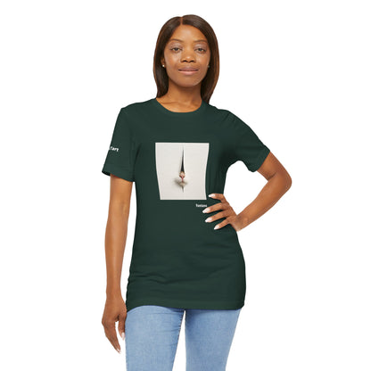 CATART Unisex Jersey Cat T-Shirt - FONTANA - Iconic Painting Reimagined with Cats