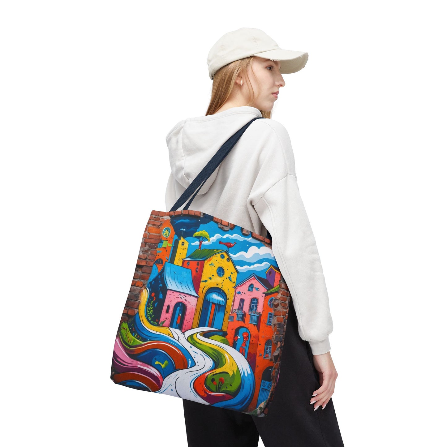Artistic Surge - Eco-Friendly Canvas Tote Bag - HOUSES