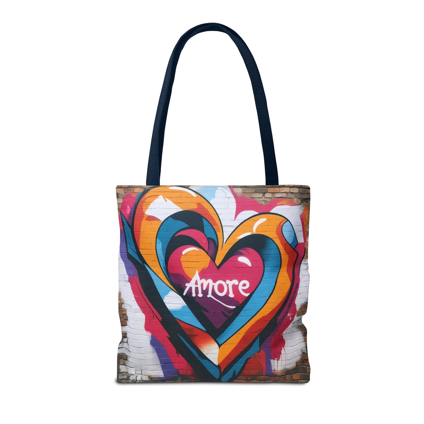 Artistic Surge - Eco-Friendly Canvas Tote Bag - HEART