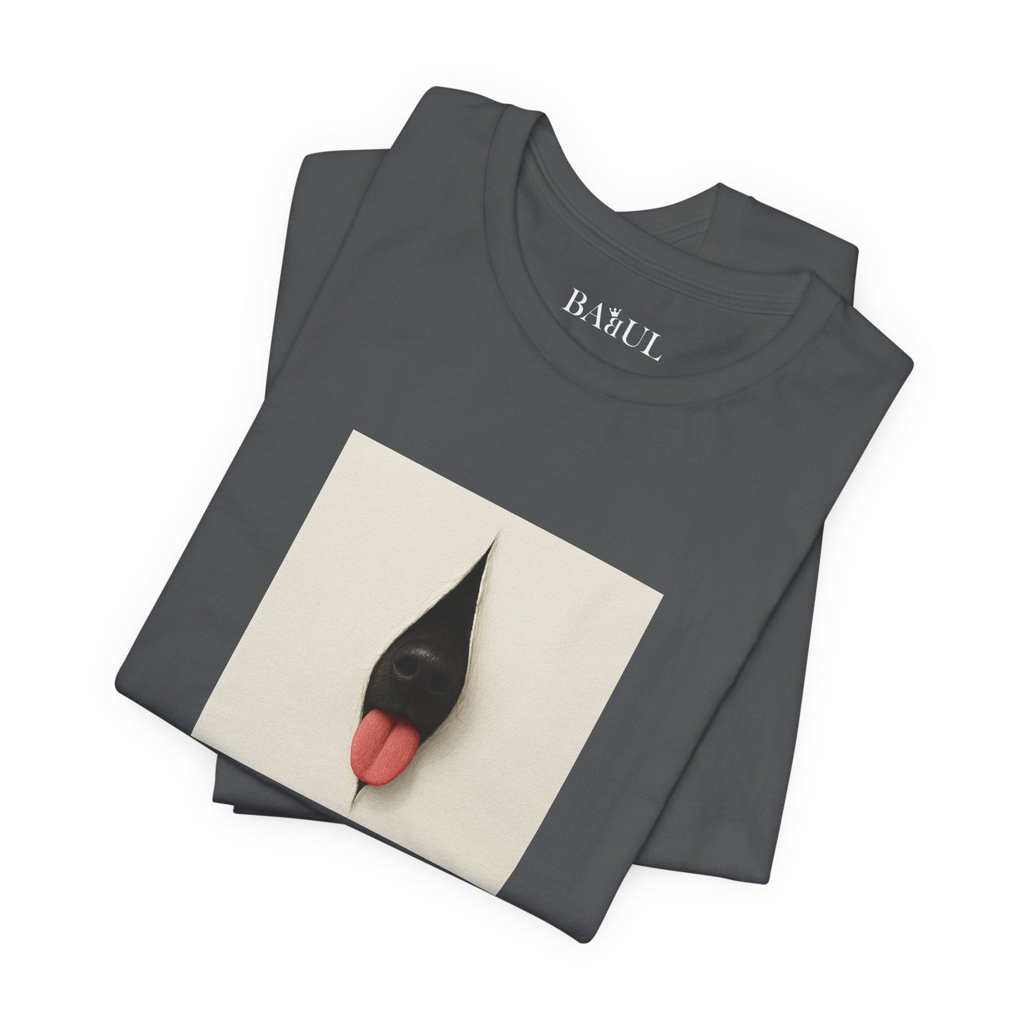 DOGART Unisex Jersey Dog T-Shirt - FONTANA - Iconic Painting Reimagined with Dogs