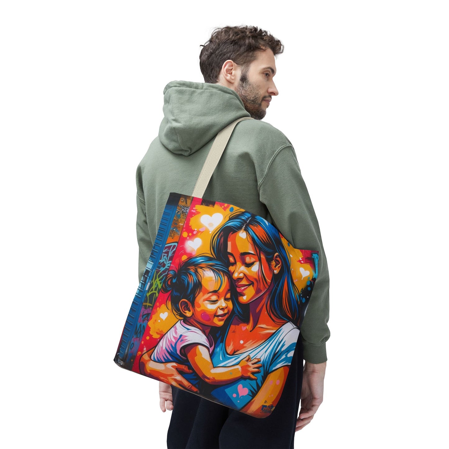 Artistic Surge - Eco-Friendly Canvas Tote Bag - HUG