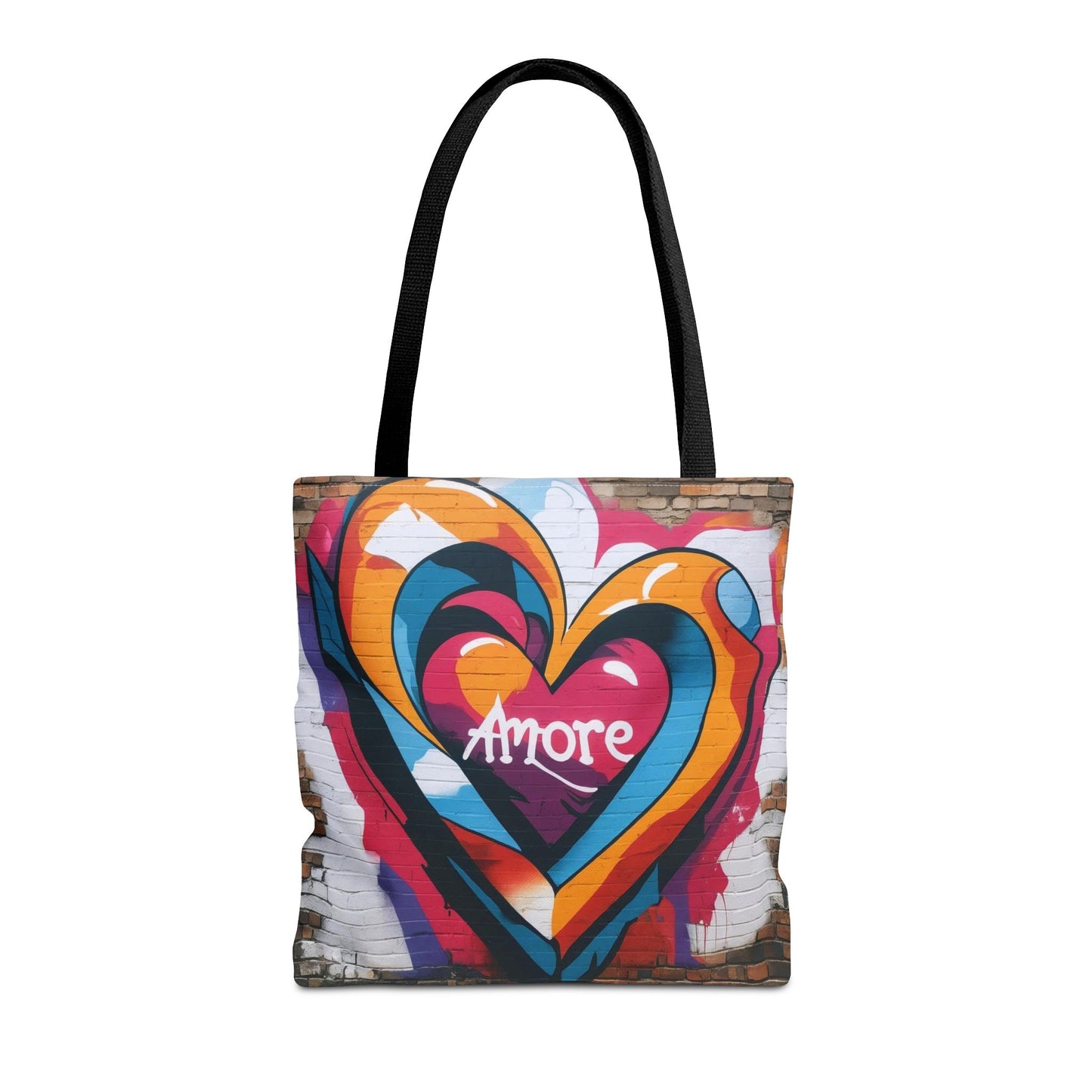 Artistic Surge - Eco-Friendly Canvas Tote Bag - HEART