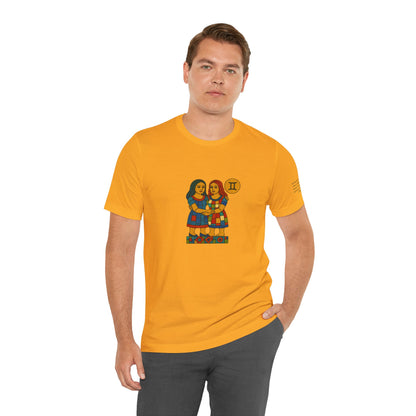 GEMINI - T-shirt, The Zodiac in Colors