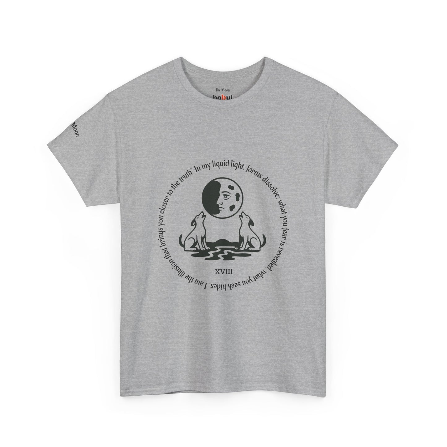The Moon - ArcanaPop T-Shirt – Where Tarot Magic Meets Pop Art