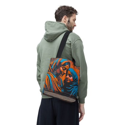 Artistic Surge - Eco-Friendly Canvas Tote Bag - TENDERNESS