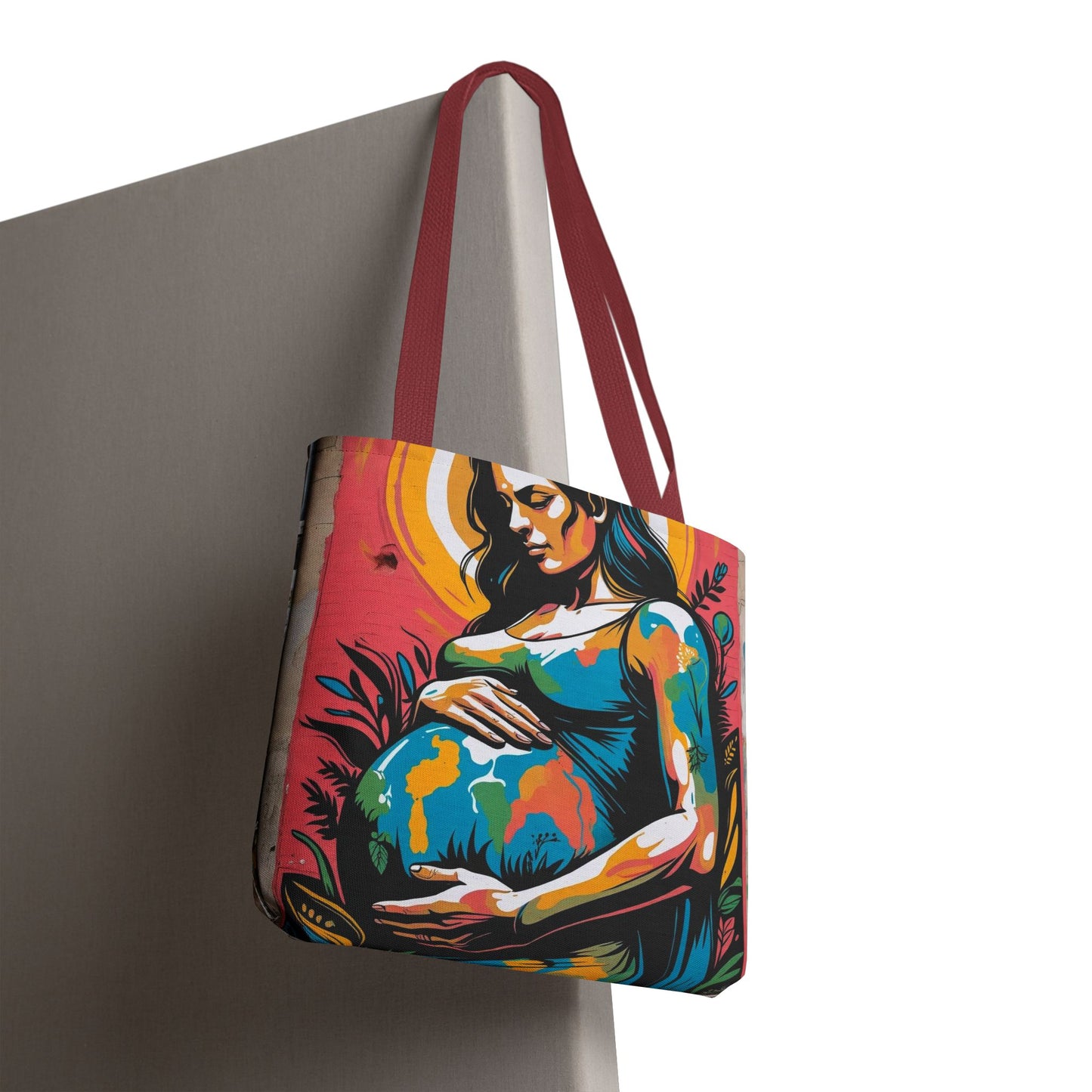Artistic Surge - Eco-Friendly Canvas Tote Bag - MATERNITY