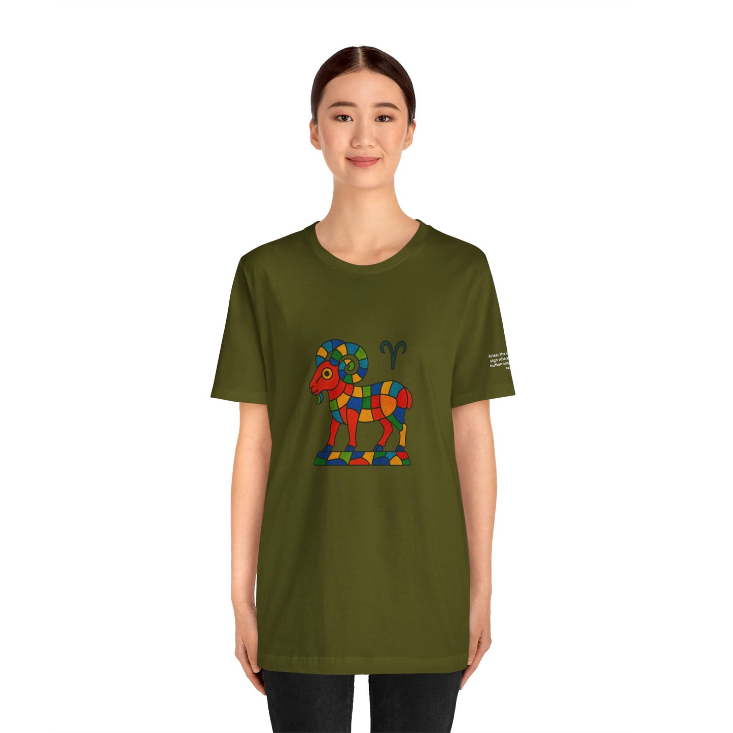 ARIES - T-shirt, The Zodiac in Colors