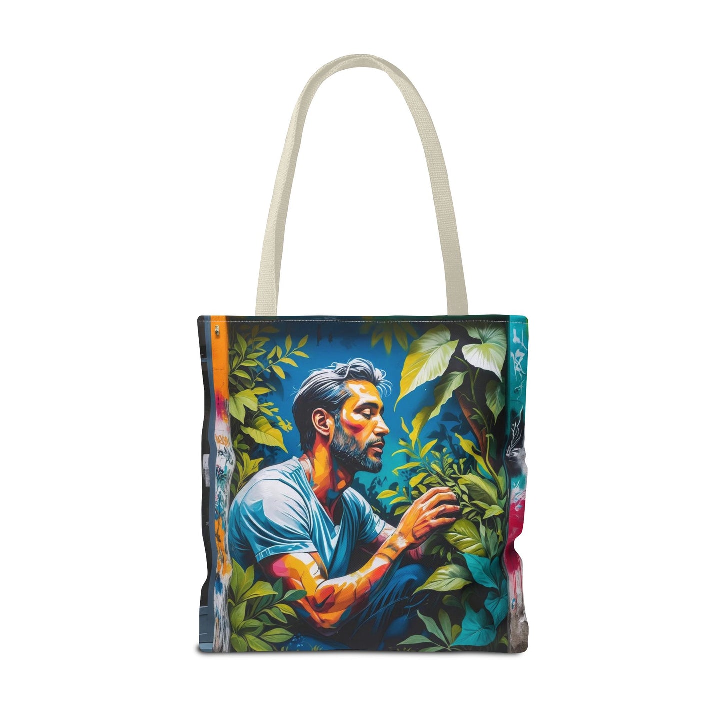 Artistic Surge - Eco-Friendly Canvas Tote Bag - LOVE FOR NATURE