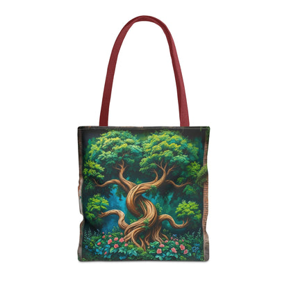 Artistic Surge - Eco-Friendly Canvas Tote Bag - TREE