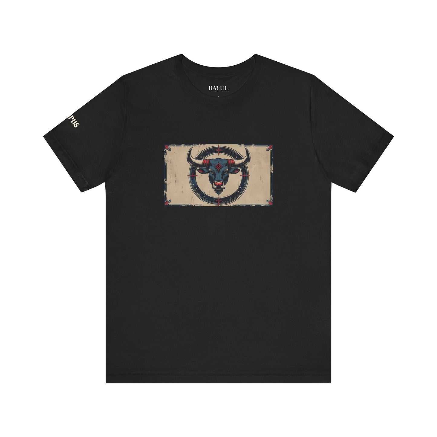 Taurus - Gothic Zodiac T-Shirt. Zodiac in the Shadows