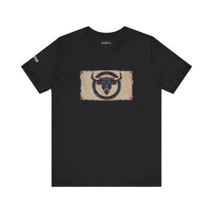 Taurus - Gothic Zodiac T-Shirt. Zodiac in the Shadows