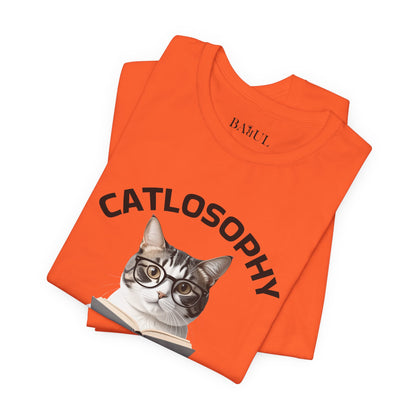 Catlosophy Unisex Jersey Short Sleeve Tee –  "You can't please everyone" Design