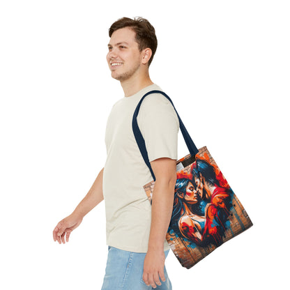 Artistic Surge - Eco-Friendly Canvas Tote Bag - LOVERS