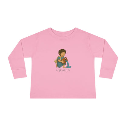 Zodiac Dreams Long Sleeve Tee - Aquarius