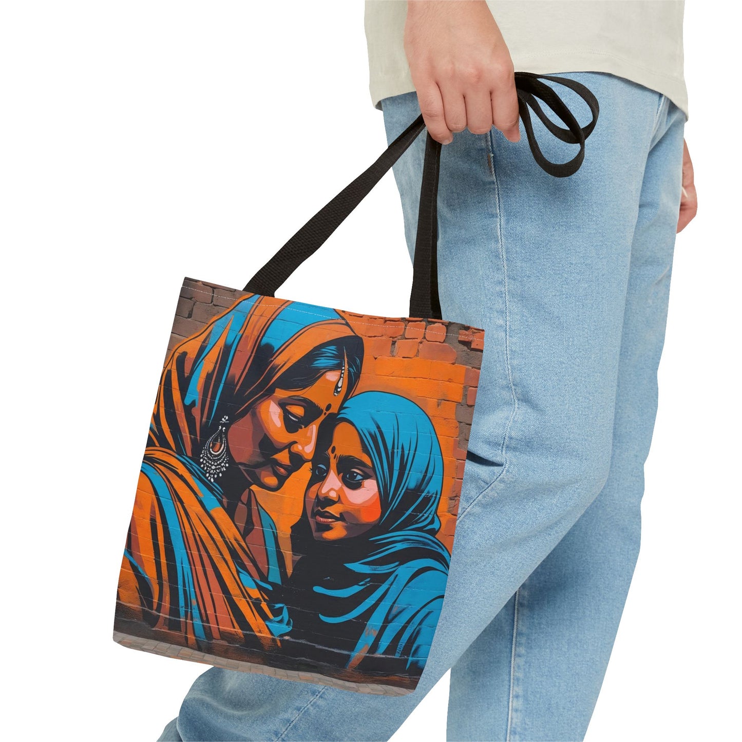 Artistic Surge - Eco-Friendly Canvas Tote Bag - TENDERNESS