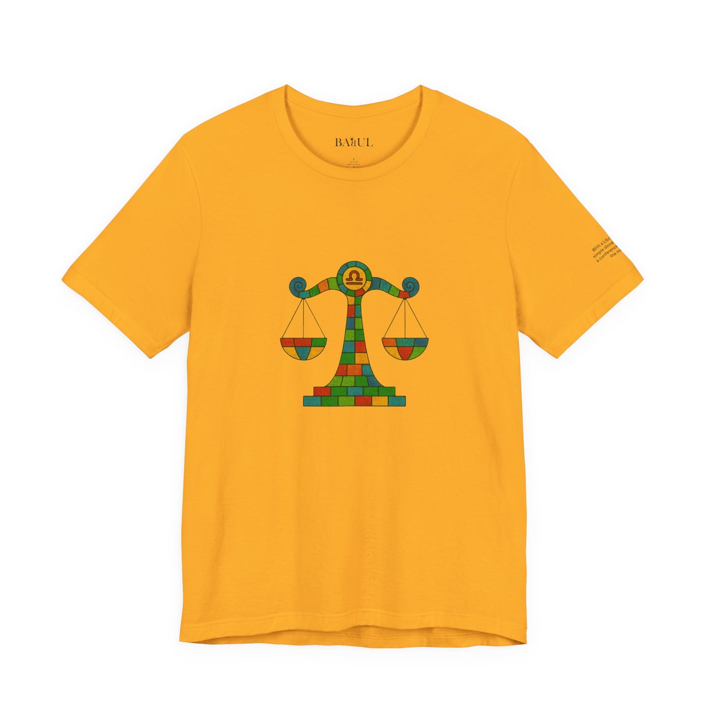 LIBRA - T-shirt, The Zodiac in Colors