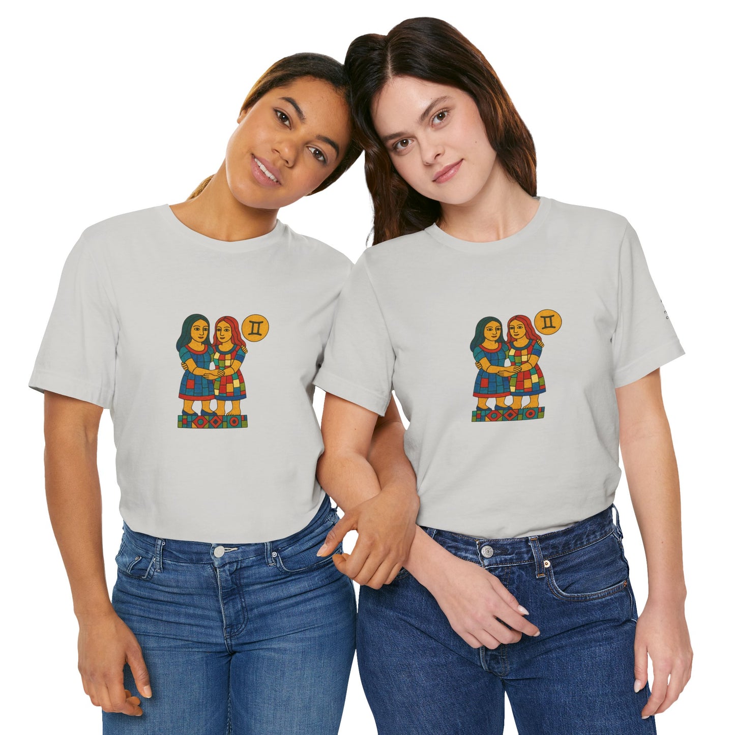 GEMINI - T-shirt, The Zodiac in Colors