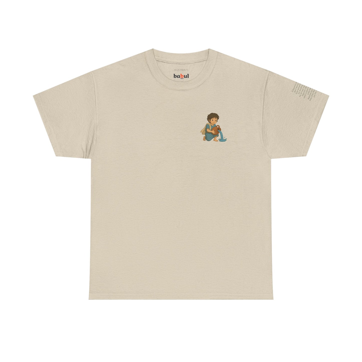 AQUARIUS - Dreamy Zodiac T-Shirts – The Magic of the Stars in Ghibli Style