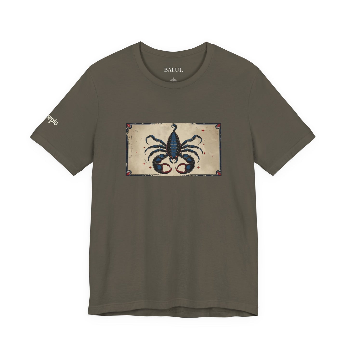 Scorpio - Gothic Zodiac T-Shirt. Zodiac in the Shadows