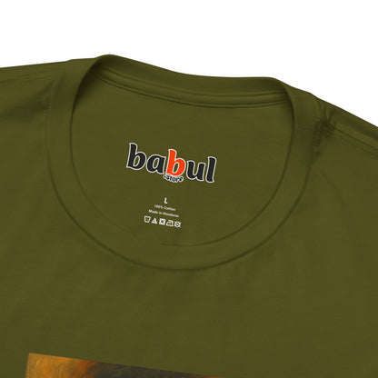 DOGART Unisex Jersey DOG T-Shirt - MODIGLIANI - Iconic Painting Reimagined with Dogs