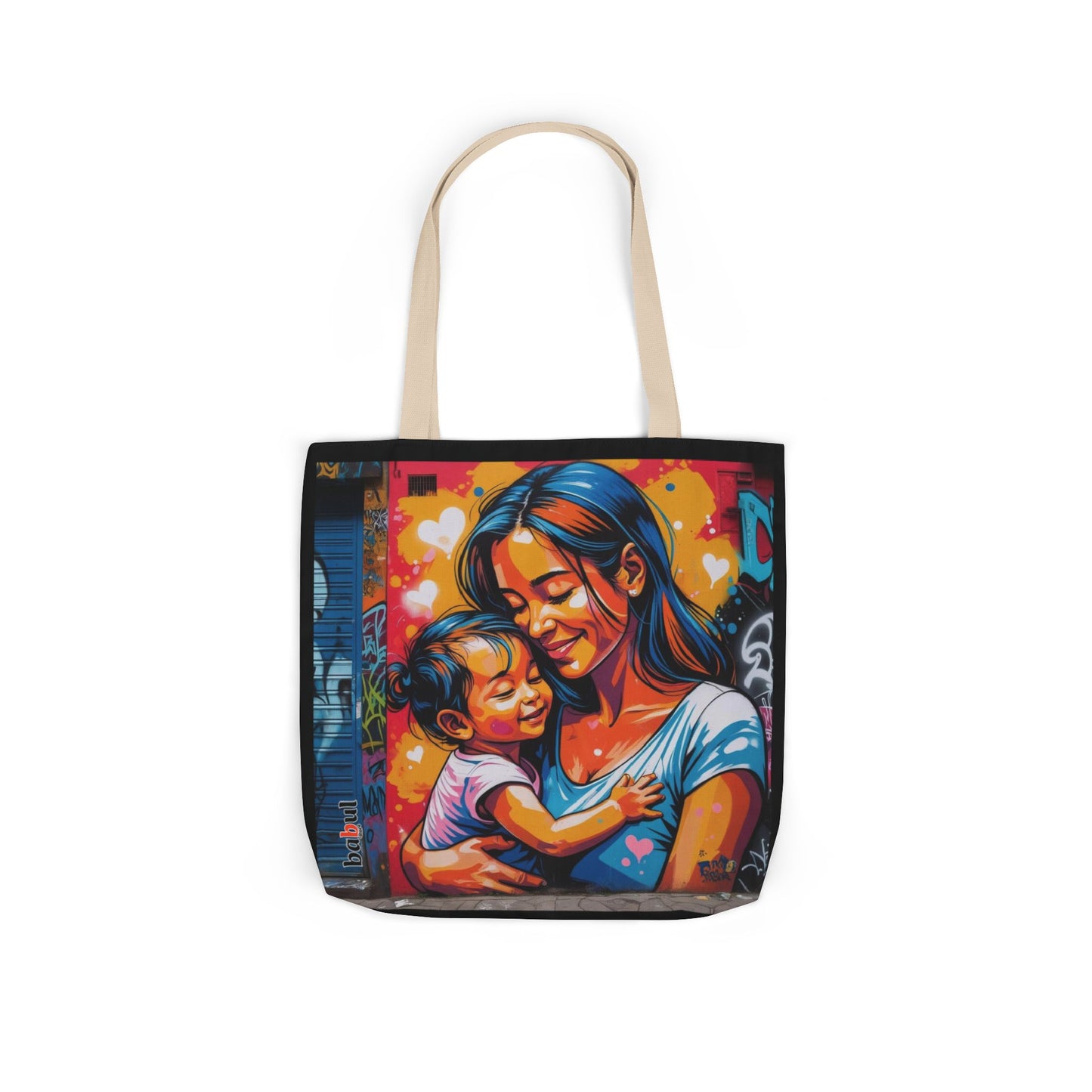 Artistic Surge - Eco-Friendly Canvas Tote Bag - HUG