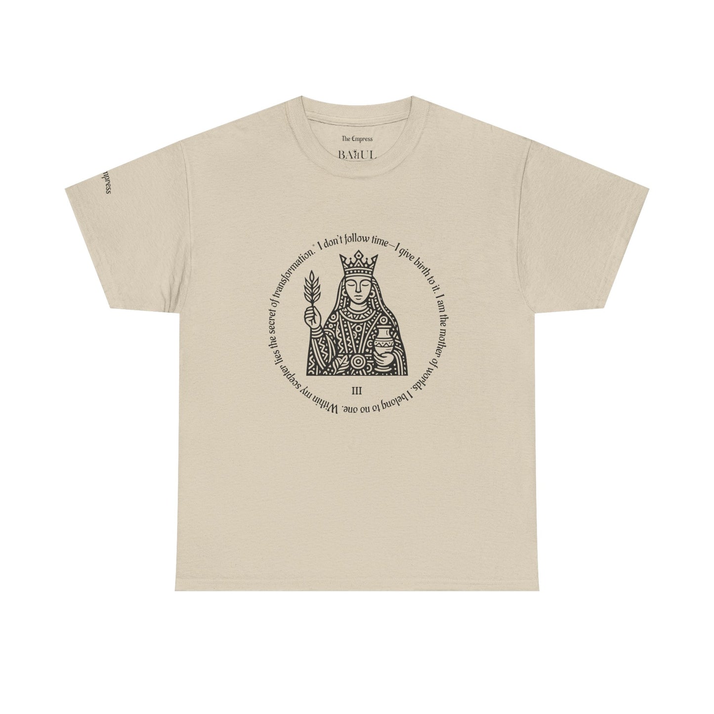 The Empress - ArcanaPop T-Shirt – Where Tarot Magic Meets Pop Art