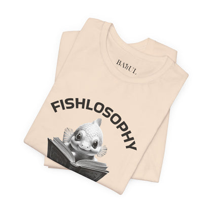 Fishlosophy Unisex Jersey Short Sleeve Tee –  The Early Worms Get Eaten First