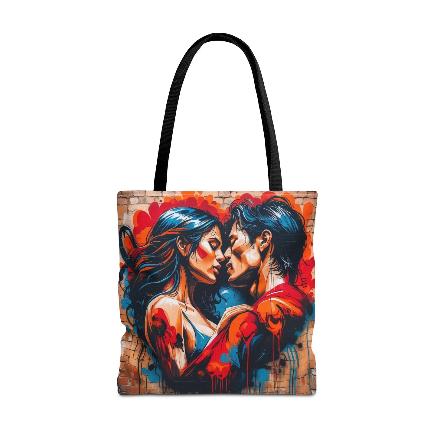 Artistic Surge - Eco-Friendly Canvas Tote Bag - LOVERS
