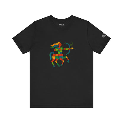 SAGITTARIUS - T-shirt, The Zodiac in Colors