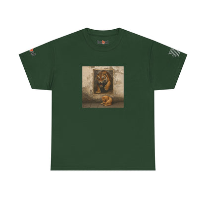 Rebel Graphic Tee - Unisex Heavy Cotton T-Shirt for the Wild at Heart. Rebel Tees, Born to Be Worn