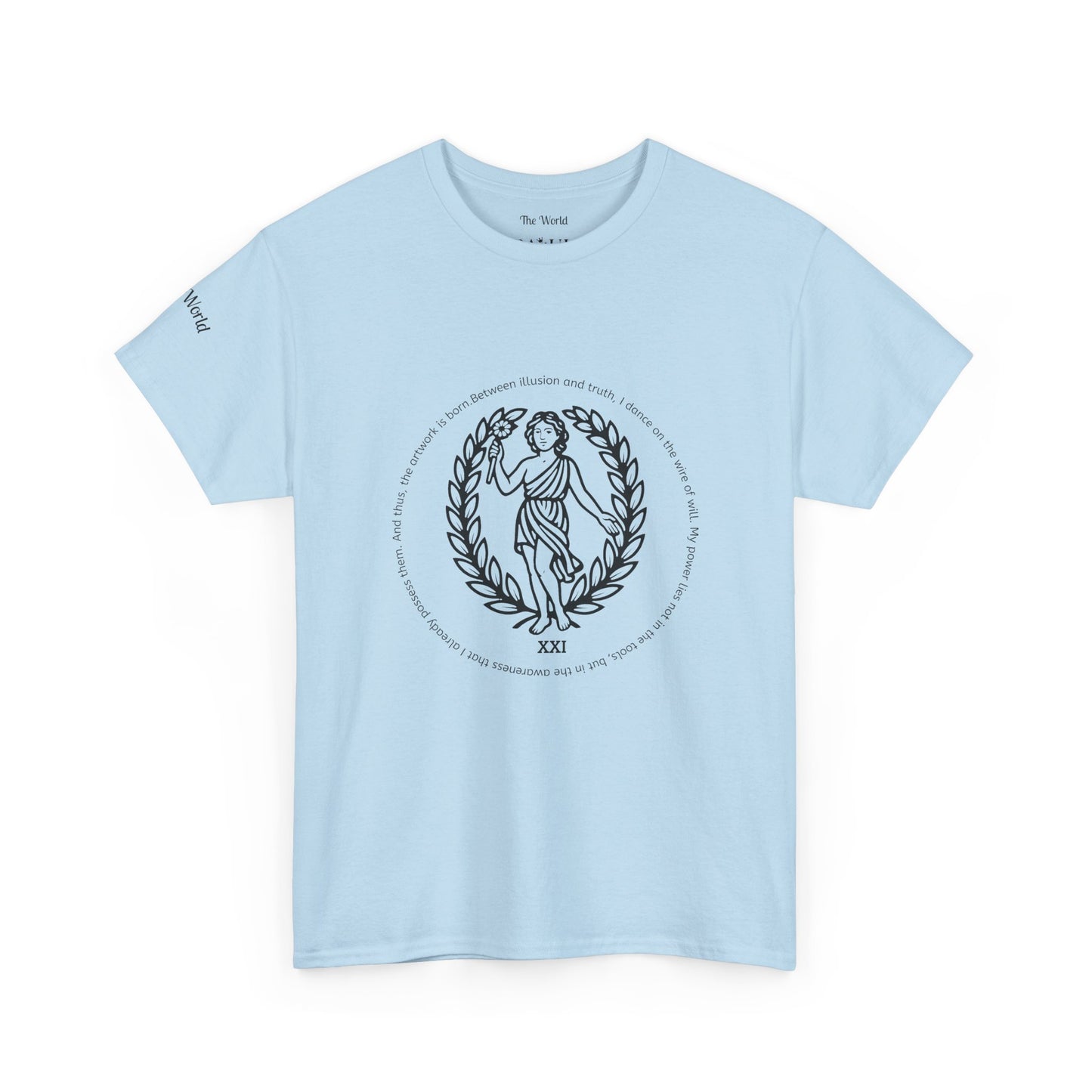 The World - ArcanaPop T-Shirt – Where Tarot Magic Meets Pop Art