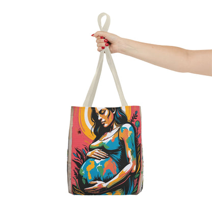 Artistic Surge - Eco-Friendly Canvas Tote Bag - MATERNITY