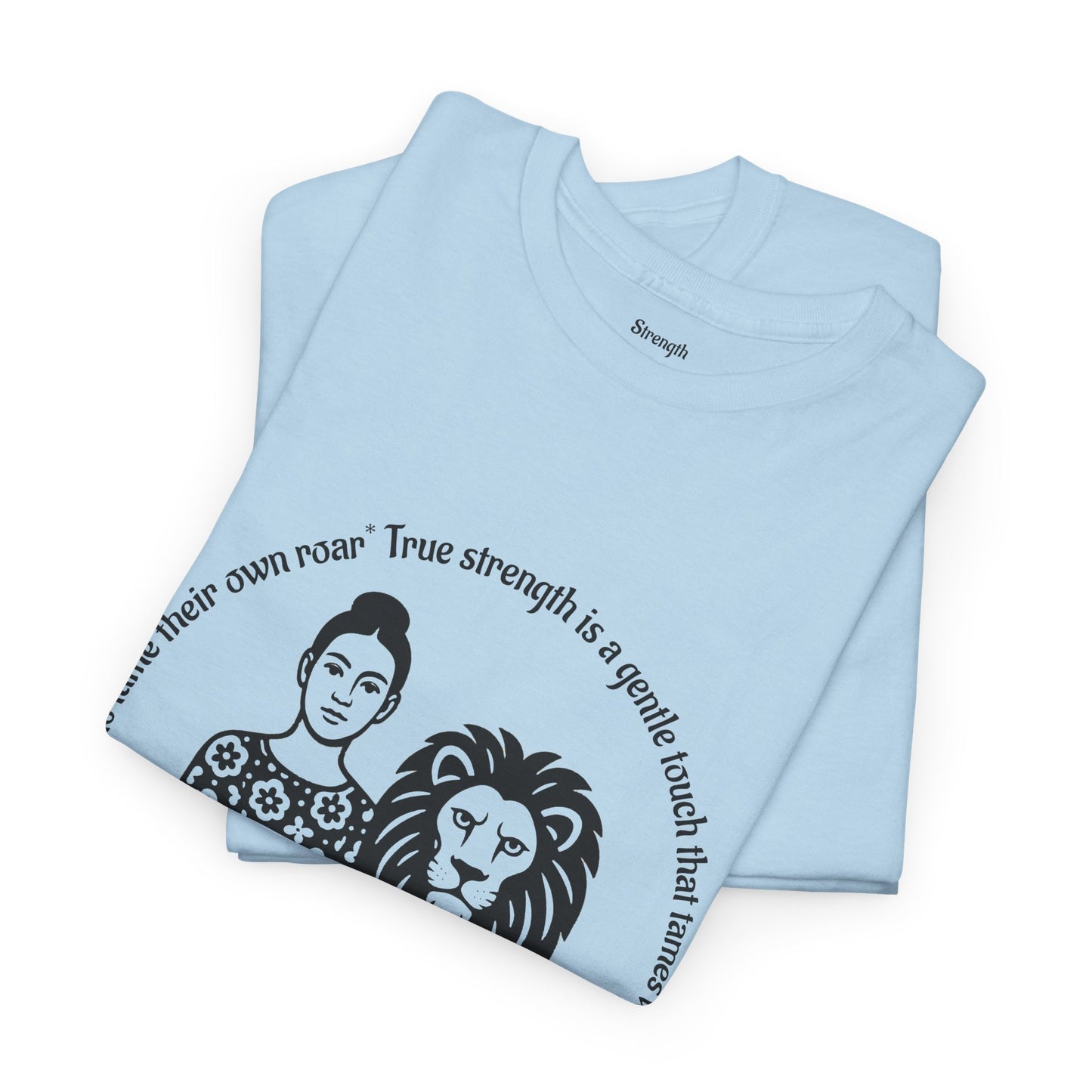 Strength - ArcanaPop T-Shirt – Where Tarot Magic Meets Pop Art