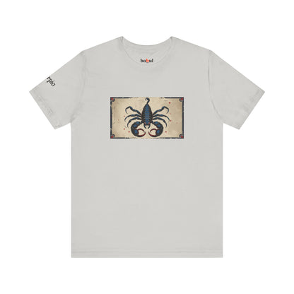 Scorpio - Gothic Zodiac T-Shirt. Zodiac in the Shadows