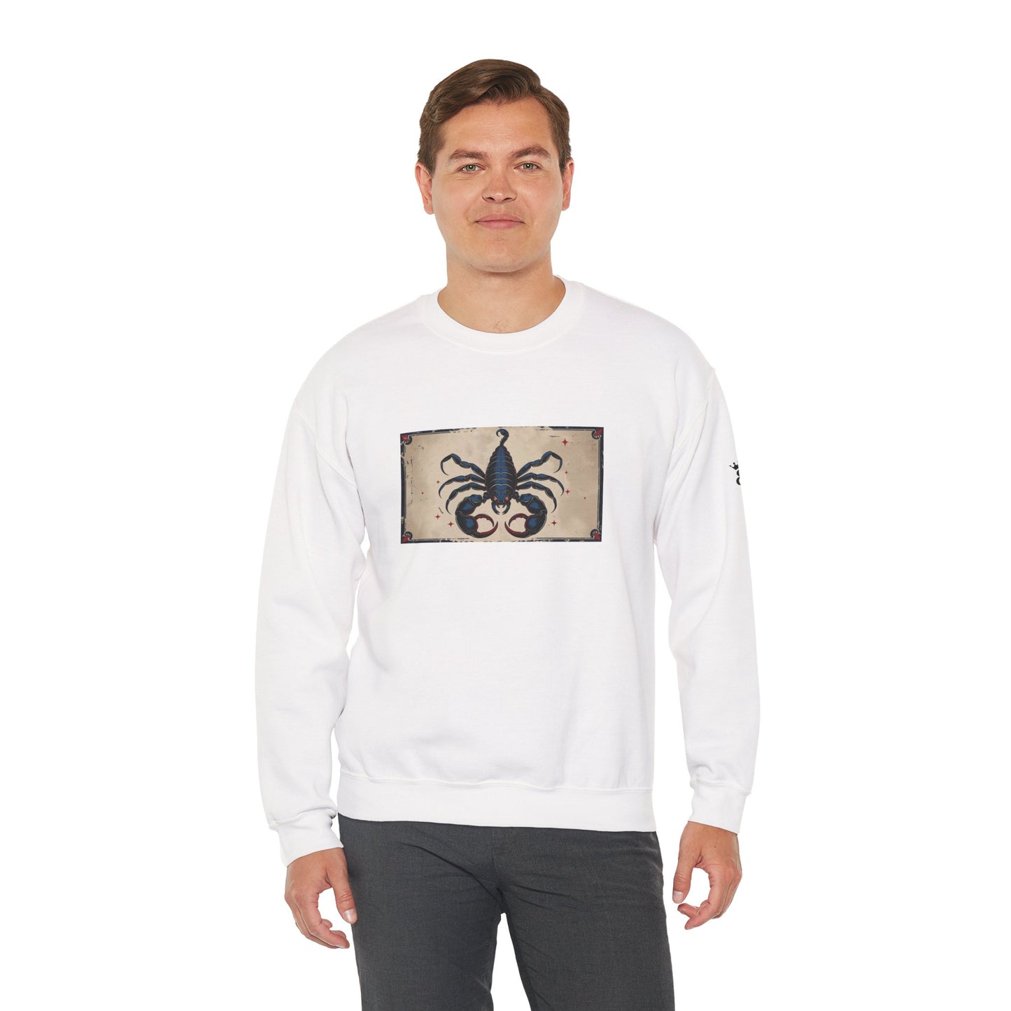 Scorpio - Gothic Zodiac Blue Sweatshirt